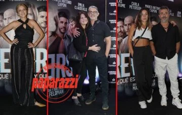 Quiénes fueron los famosos que acompañaron a Carla Peterson en el estreno de Reverso