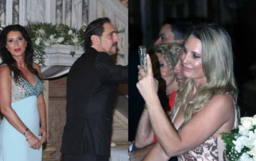 Cómo fue el áspero cruce de Rocío Marengo y la ex de Fort en el casamiento de su hija