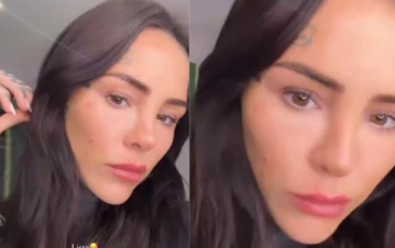 Video: así son los nuevos tatuajes que Cande Tinelli se hizo en su cara