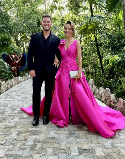 Luisana Lopilato y Michael Bublé en los Premios Platino 2024