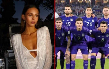 Con qué jugador de la Selección Argentina descubrieron a Juanita Tinelli