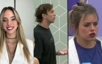 La furia de Denisse ante el nuevo histeriqueo de Coti a Bautista en Gran Hermano