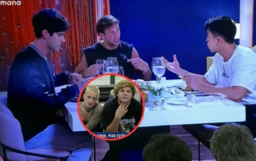 El show de caras de los participantes al ver en vivo la cena de los Bro en Gran Hermano