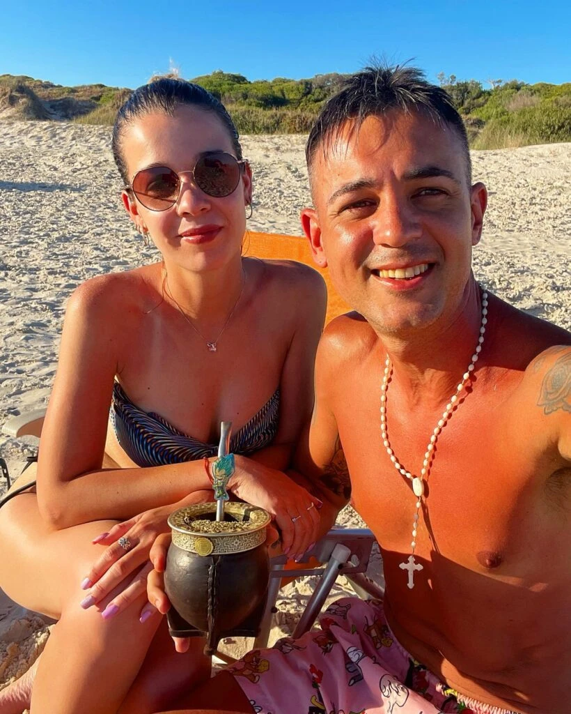 FACUNDO VENTURA Y DANIELA YA SE FUERON DE VACACIONES JUNTOS.