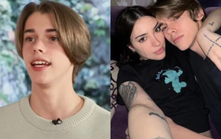 Felipe Ford y su novia