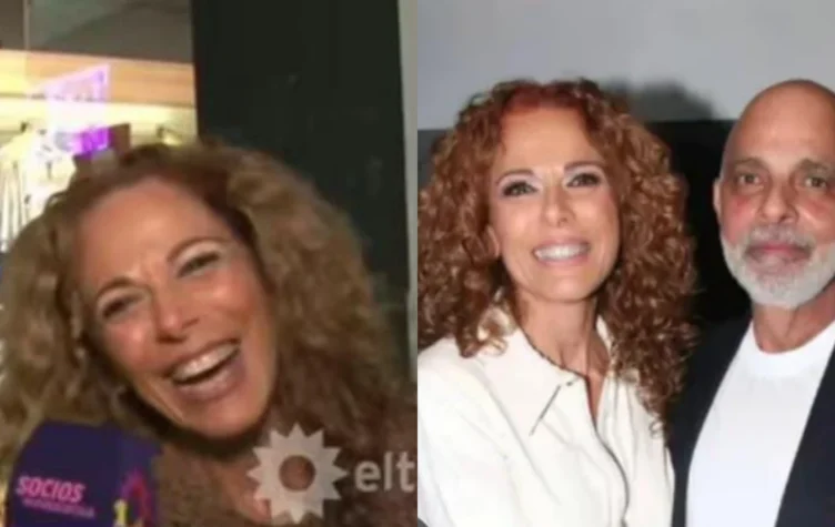 Iliana Calabró y su novio