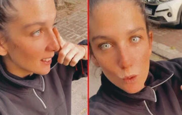 Juana Repetto implementó un nuevo método para cuidar su salud: así camina descalza por la calle