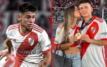 La historia de amor secreta del Diablito Echverri: quién es la novia de la figura de River