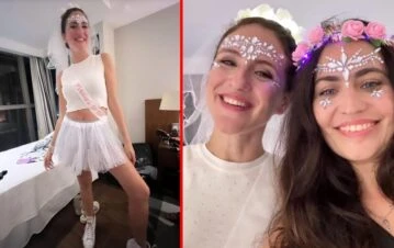 Las mejores fotos de la despedida de soltera Carolina Amoroso en Brasil: boliches, brillo y mucha noche