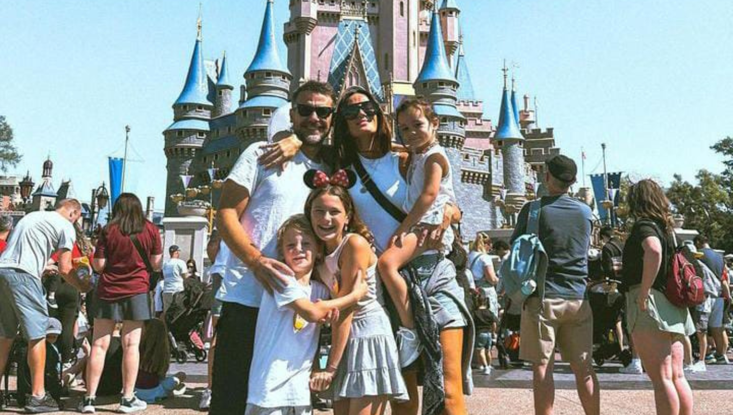 Paula Cháves mostró un video de las impresionantes vacaciones en Disney con sus hijos