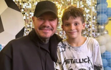 Las fotos del cumple de Lolo, el hijo de Tinelli, en medio del superclásico: qué pasó con Millet, la novia de Marce