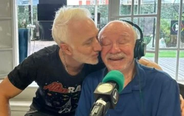 Así despidió en la radio Andy Kusnetzoff a su papá, el Dr. K, quien murió a los 87 años