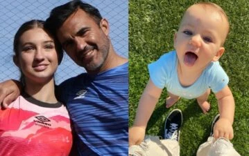 Indiana Cubero mostró cómo se divierte con Fabián Cubero, Mica Viciconte y su hermanito Luca