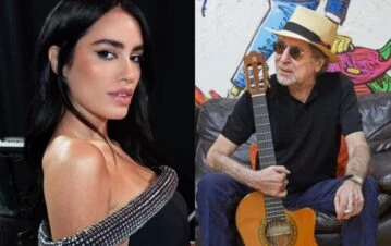 ¡En “modo fan”! Lali Espósito le declaró su amor a Joaquín Sabina en su casa de Madrid: la foto