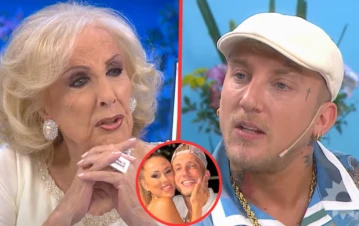 La pregunta al hueso que Mirtha Legrand le hizo al Polaco sobre su relación con Barby Silenzi