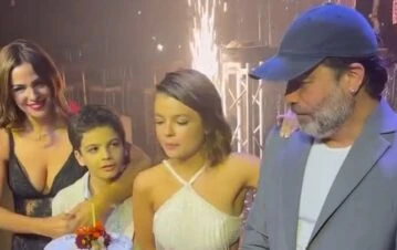 La verdadera razón por la que Gastón Pauls usó gorra en la fiesta de 15 de su hija Muna