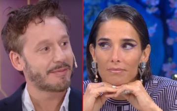 Juana Viale recibió a Benjamín Vicuña en su mesa y le tiró un flor de piropo: "Que bien..."