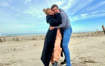Las primeras fotos de Nico Cabré con su nueva novia y su hija Rufina
