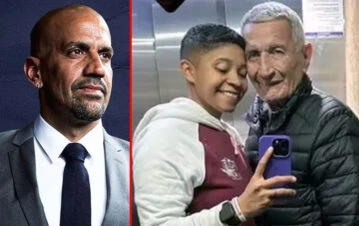 El papá de la Brujita Verón oficializó su romance con una mujer 50 años menor que él: las fotos