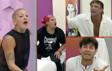 ¡Escándalo en Gran Hermano! Los Bros se pelearon a los gritos con Furia y Emma por el complot: "Hijos de mil..."