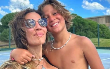 Mirá el tremendo cambio de look de Momo Osvaldo, el hijo de Jimena Barón