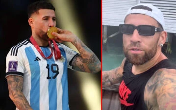 Las lujosas vacaciones que se tomó Nico Otamendi antes de sumarse a la Selección Argentina