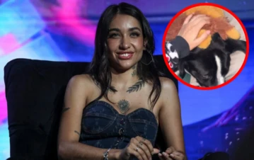 María Becerra mostró cómo vistió a sus perros y gatos para pasar el frío: "Facheros"