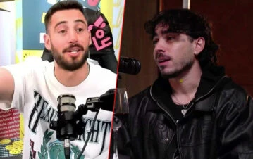 El ex novio de Flor Jazmin Peña amenazó a Nico Occhiato al pasarse de copas al aire: “Si me lo cruzo…”