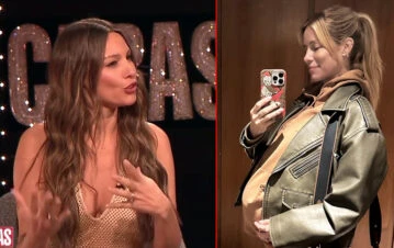 El inesperado mensaje que le envió Pampita a Nicole Neumann por su embarazo