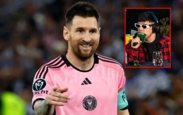 Quién es el sobrino famoso de Messi que la rompe como conductor de un canal