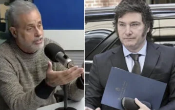 Jorge Rial denunció aprietes del gobierno y lanzó una fuerte advertencia contra Javier Milei: "Le voy a pegar en..."