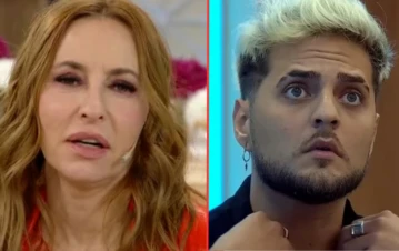 La crítica de Analía Franchín a Damián al ver el tatuaje de Gran Hermano que se hizo
