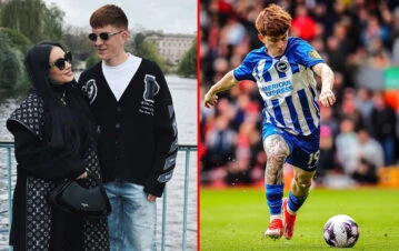 Los polémicos looks que usa el Colo Barco desde que juega en Inglaterra