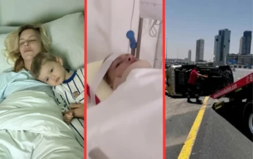 Inés Palombo, la ex Rebelde Way, contó cómo fue el terrible accidente que sufrió en Abu Dabi con su familia