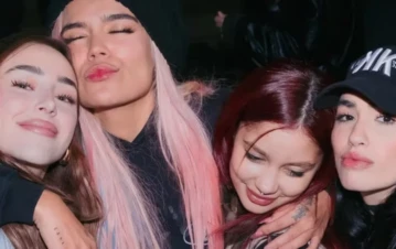 La fiesta que armaron Lali Espósito con Karol G y Nicki Nicole: fotos y videos