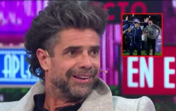 Luciano Castro confesó por qué se alejó de Maradona en el momento más difícil