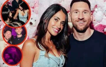 Lio Messi y Antonella Roccuzzo bailaron en la Bresh junto a María Becerra: el video tirando los pasos prohibidos
