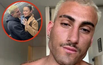 La reacción de Tomás Holder cuando su novia le agarró el celular y encontró "mil" chicas agendadas