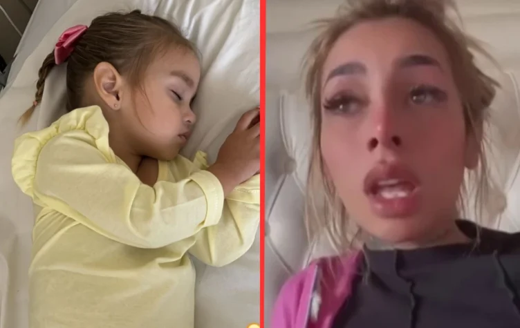 El desesperado pedido de Tamara Báez tras la internación de su hija