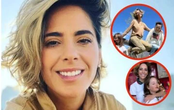 Victoria Vannucci mostró por primera vez la cara de sus hijos tras ganar el juicio y ponerles su apellido