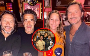 Las fotos de Diego Torres cenando con los cracks de La Scaloneta en Miami