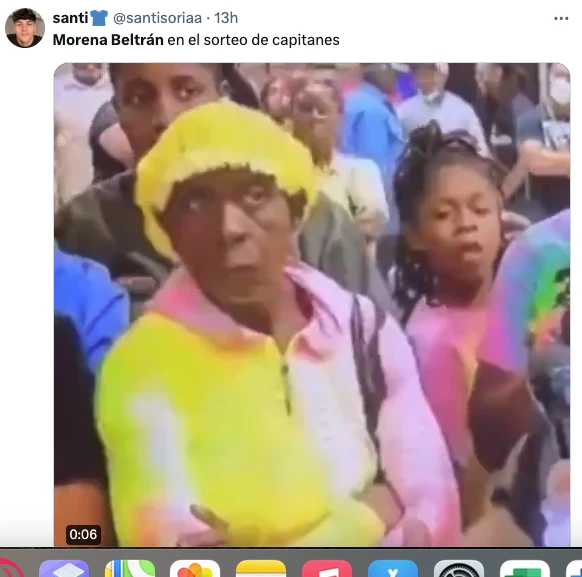 PARA LA MAYORIA, MORENA ESTABA UN POCO "DESUBICADA" EN ESE LUGAR.