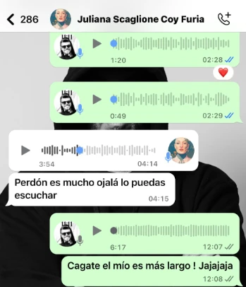 Cristian U y Furia charla privada