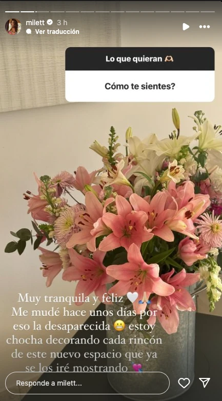 Milett Figueroa se mudó a Recoleta, mientras Marcelo Tinelli está en la Copa América