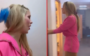 Todo mal: cómo fue el desafío viral que fracasó Laurita Fernández y terminó con la cabeza rota