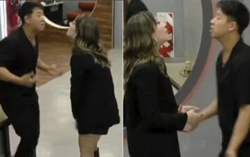 Así fue la primera discusión del Chino Martín Ku y su novia Marisol en Gran Hermano: el video