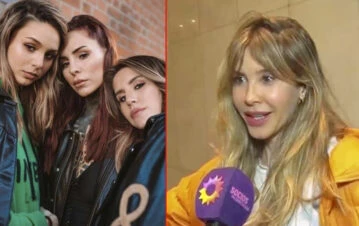 Guillermina Valdés opinó de la nula relación de las hijas de Tinelli con Millet Figueroa