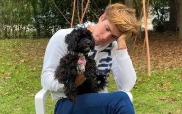 Marcos Ginocchio mostró cómo está Morita, la perra de Gran Hermano