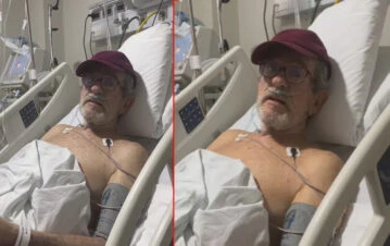 El preocupante video de Pablo Alarcón desde la grave internación por neumonía