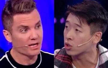 ¡Qué video! Así el chino Martín Ku enfrentó a Santiago del Moro luego de que le reprochara sus gritos a Furia en GH